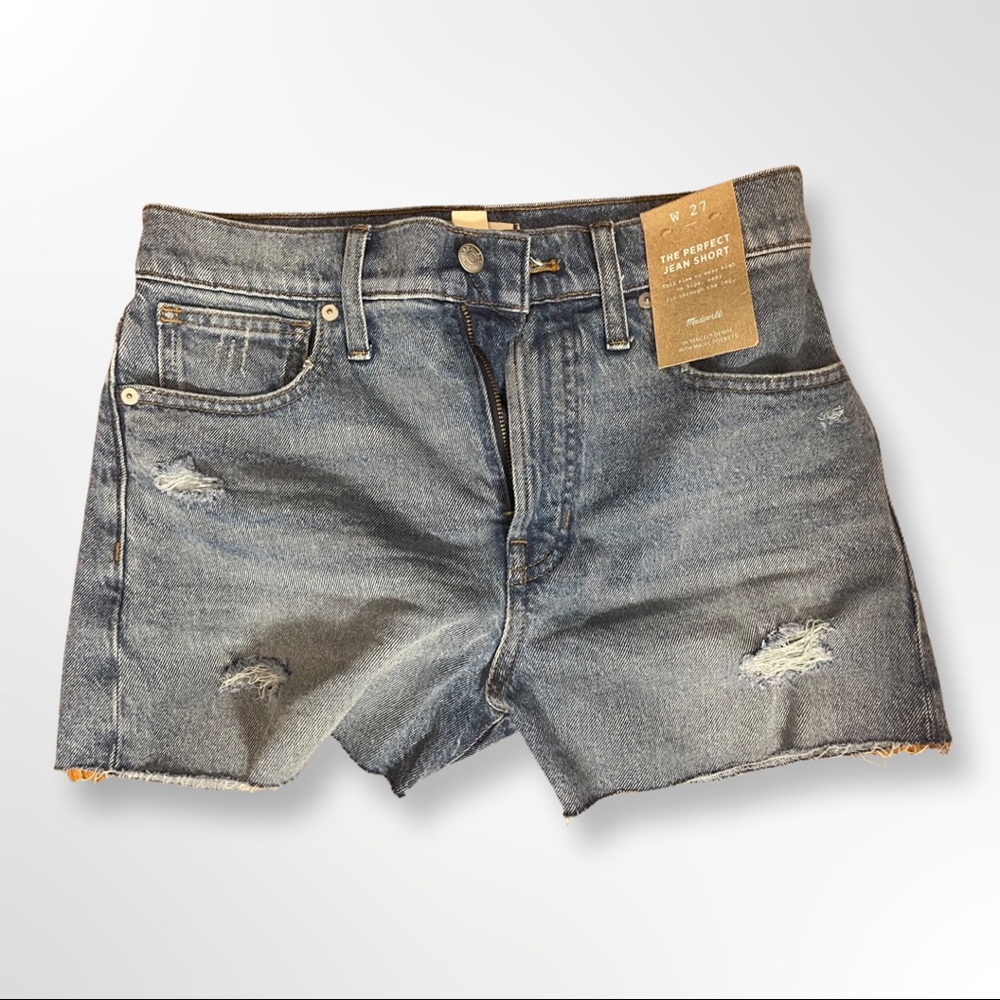 Madewell Perfect Jean Shorts NWT